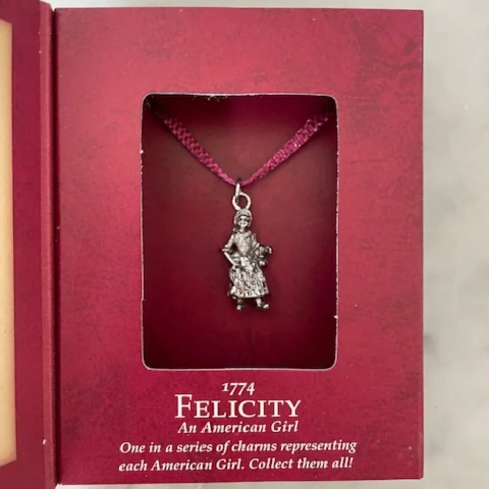 AMERICAN GIRL HALLMARK Felicity Charm 2002